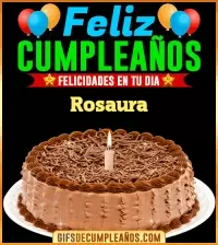 Felicidades en tu día Rosaura
